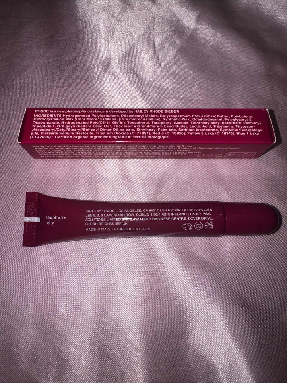 Rhode Peptide Lip Tint Raspberry Jelly - Picture 2 of 3